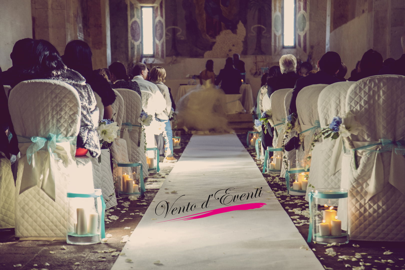 cerimonia civile nella location per matrimoni